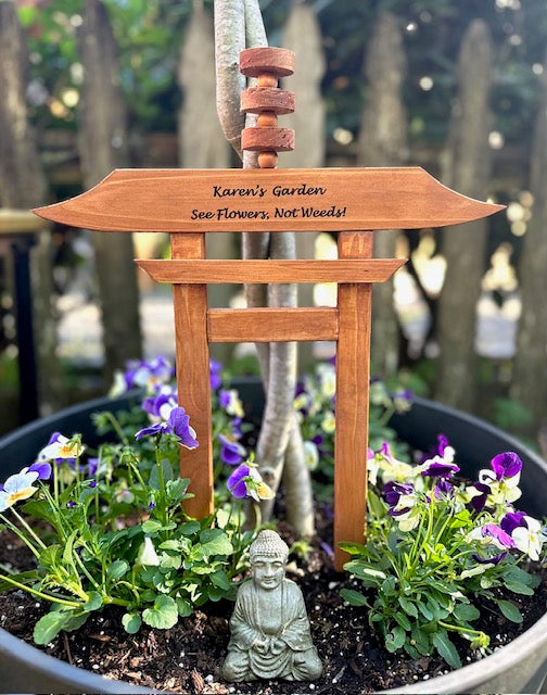 Personalized Garden Name Marker/Stake