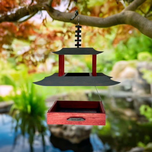 Temple Asian Style Large Bird Feeder