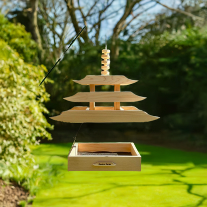 Pagoda Asian Style Large Bird Feeder