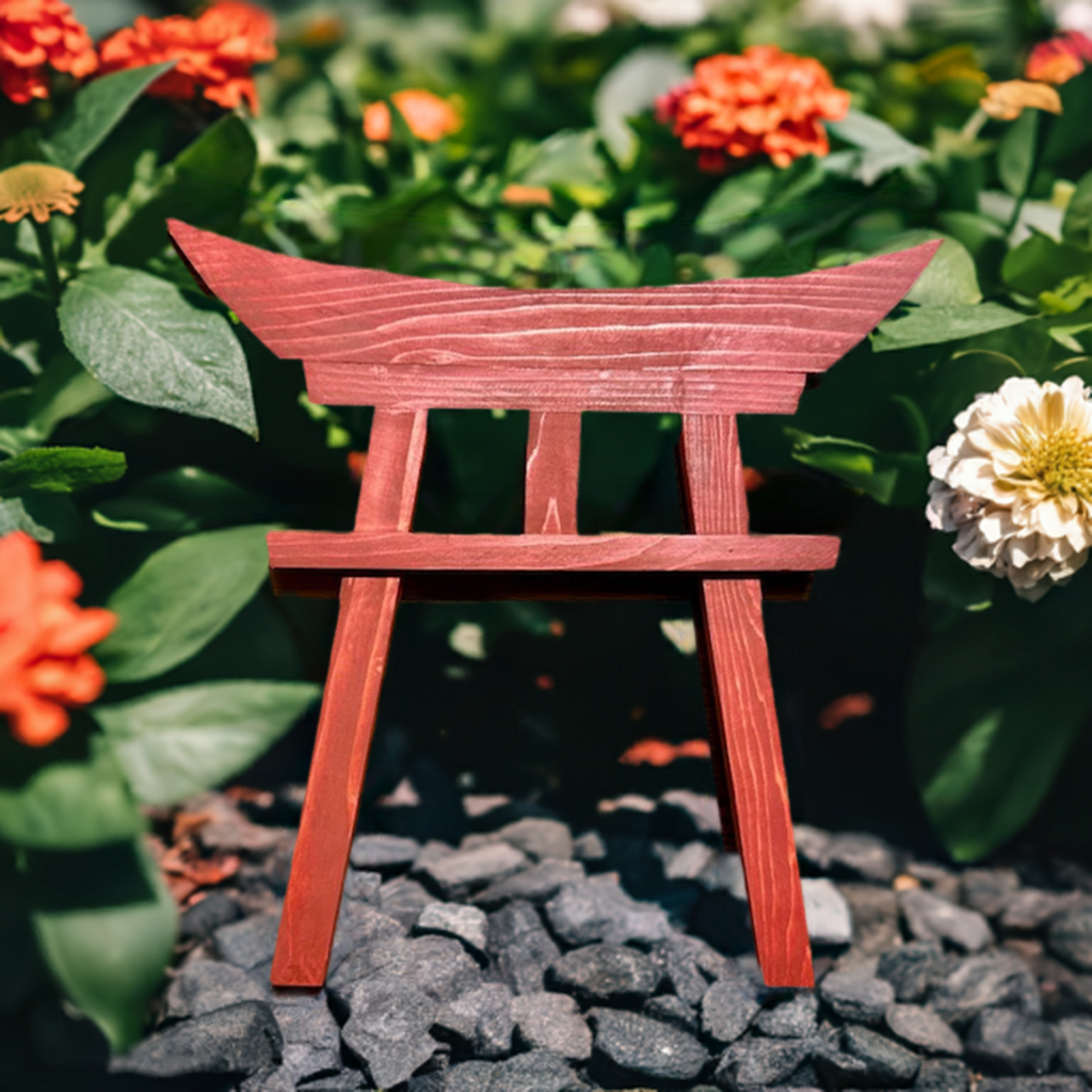 Torii Gate Garden Accessory