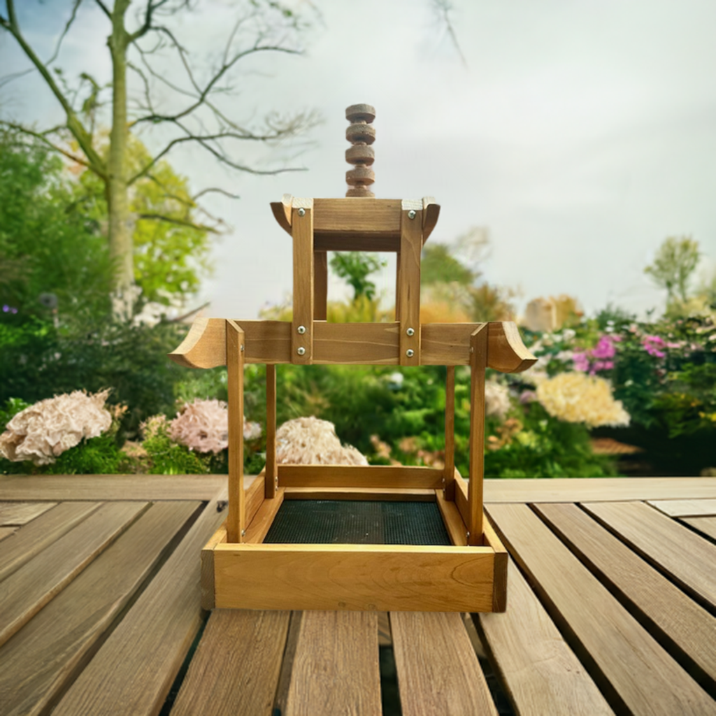 Grand Temple Asian Style Large Bird Feeder