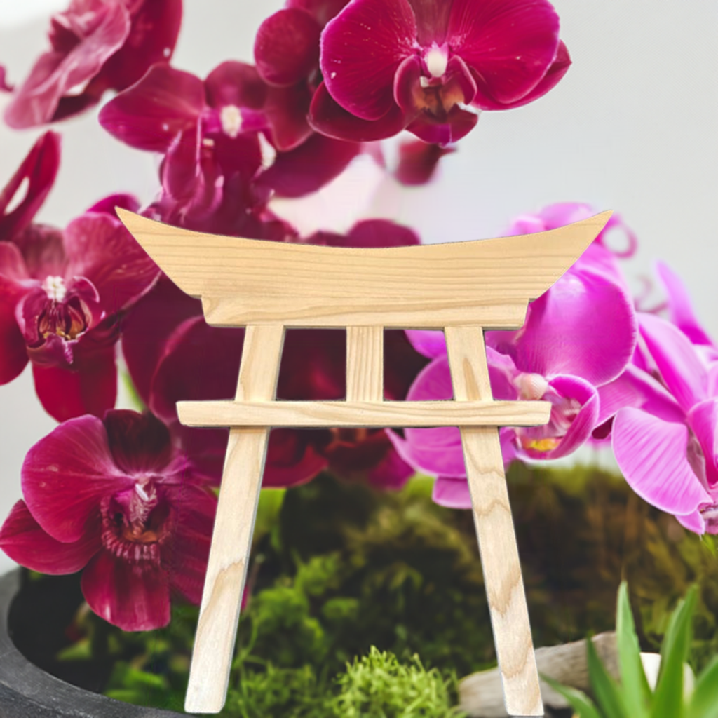 Torii Gate Garden Accessory