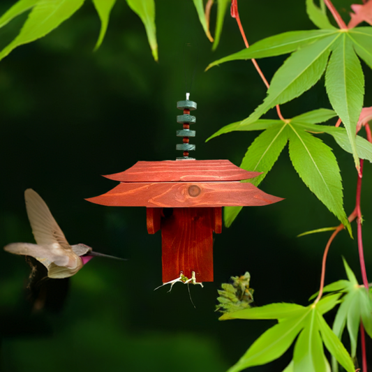 Hummingbird House and Nester