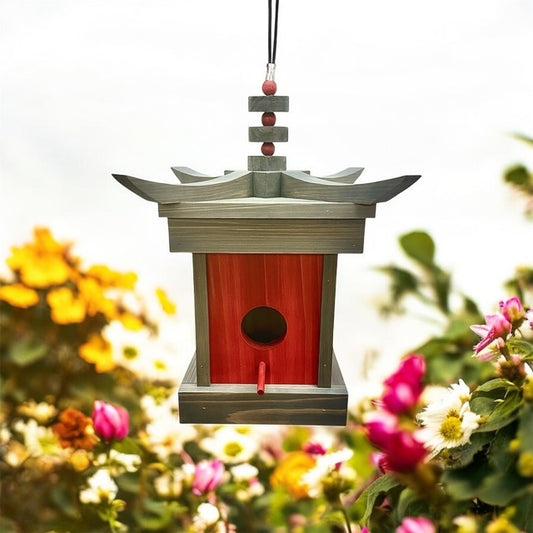 Pagoda Asian Style Bird House