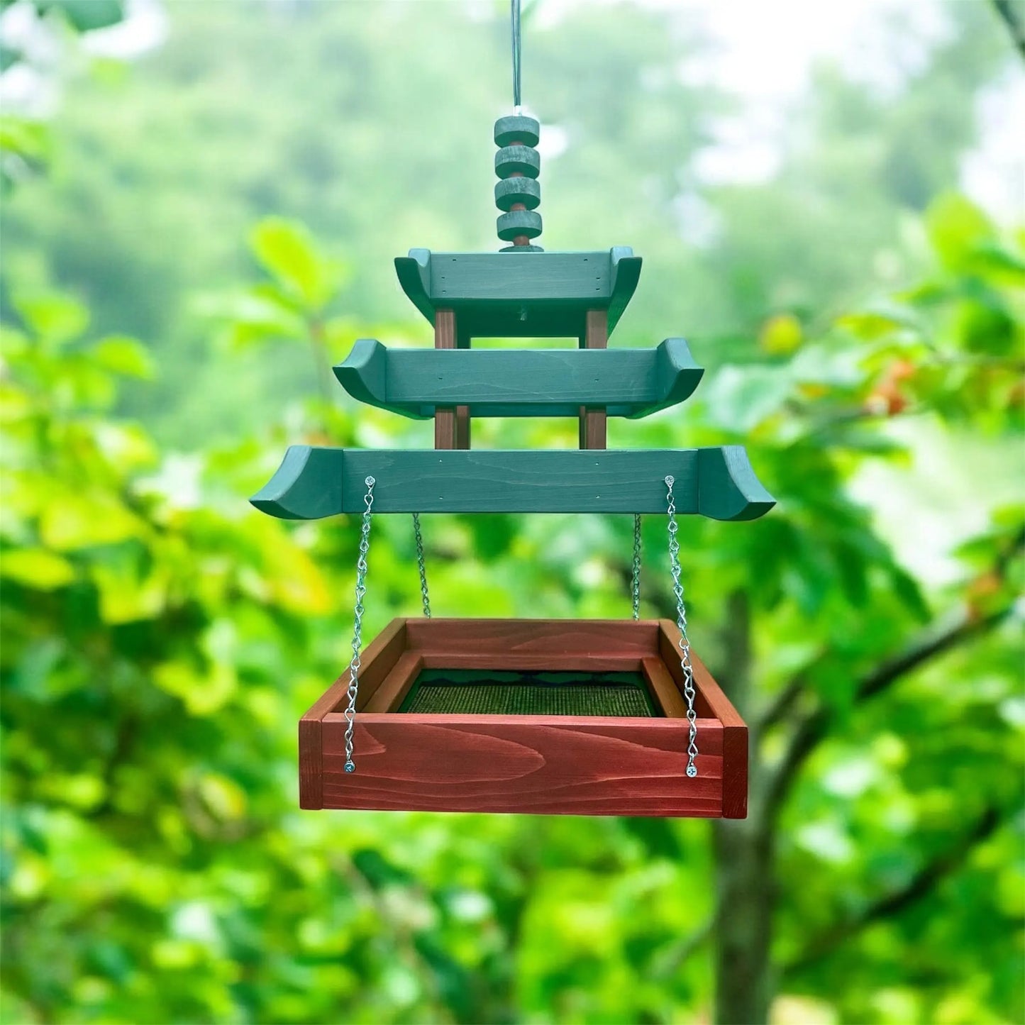 Pagoda Asian Style Large Bird Feeder