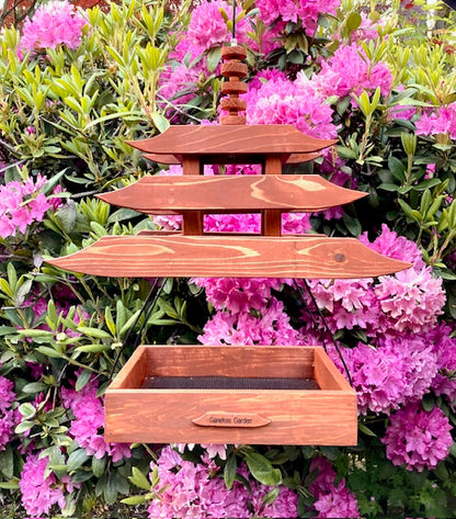 Pagoda Asian Style Large Bird Feeder