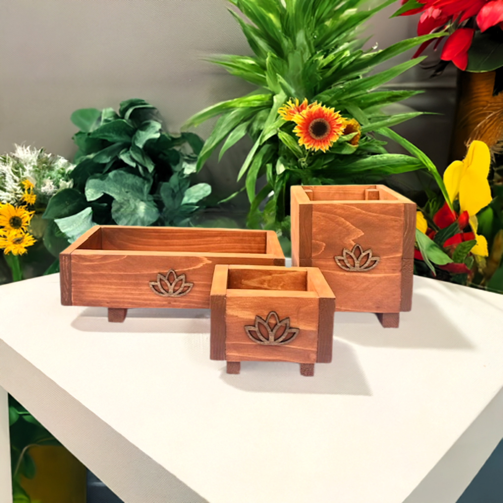 Geta Boxes for Flowers, Plants, or Home