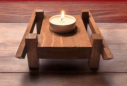 Rustic Asian Tea Light Holder